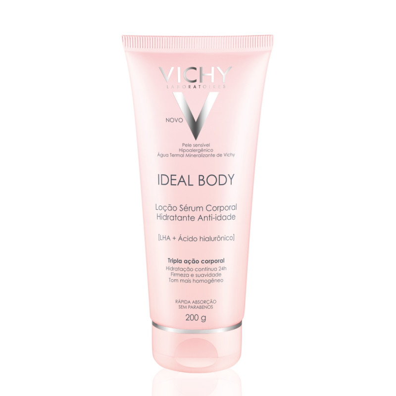 IDEAL BODY LOÇÃO SÉRUM CORPORAL HIDRATANTE ANTI-IDADE VICHY 200G