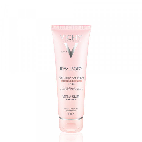 IDEAL BODY GEL CREME ANTI-IDADE PESCOÇO COLO MÃOS VICHY 100ML