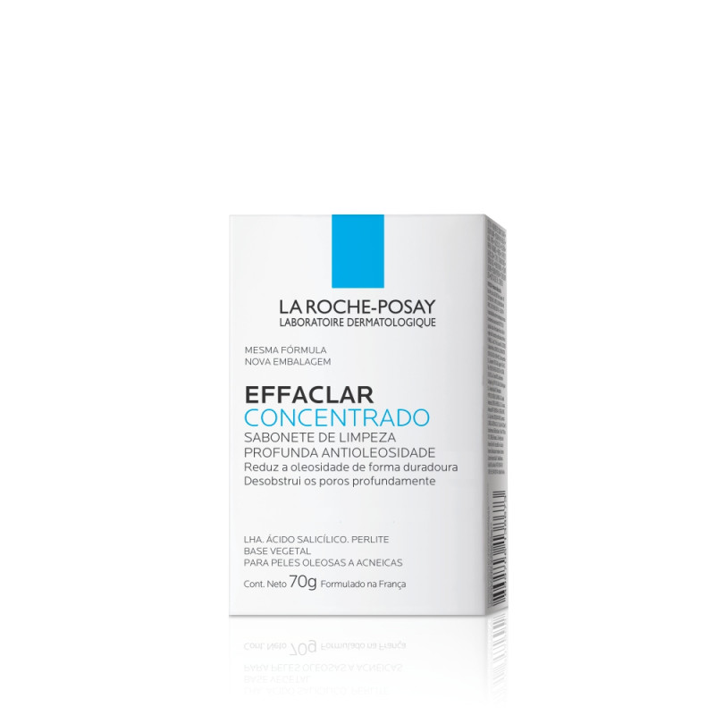 EFFACLAR CONCENTRADO SABONETE EM BARRA LA ROCHE-POSAY 70G