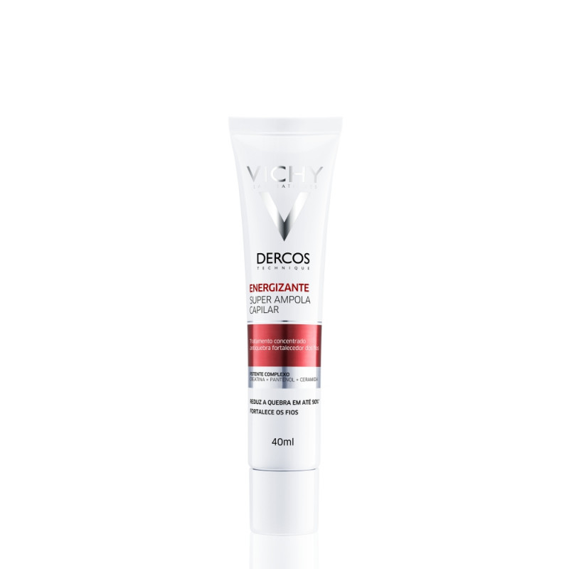 DERCOS ENERGIZANTE TRATAMENTO ANTIQUEBRA SUPER AMPOLA CAPILAR VICHY 40ML