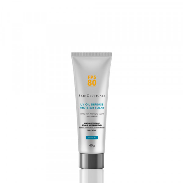 OIL DEFENSE UV PROTETOR SOLAR FACIAL FPS80 SKINCEUTICALS 40G