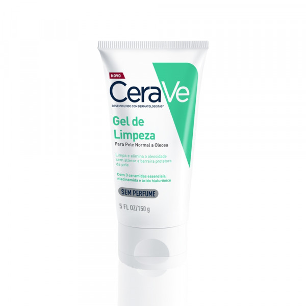 GEL DE LIMPEZA FACIAL FOAMING FACIAL CLEANSER CERAVE 150G