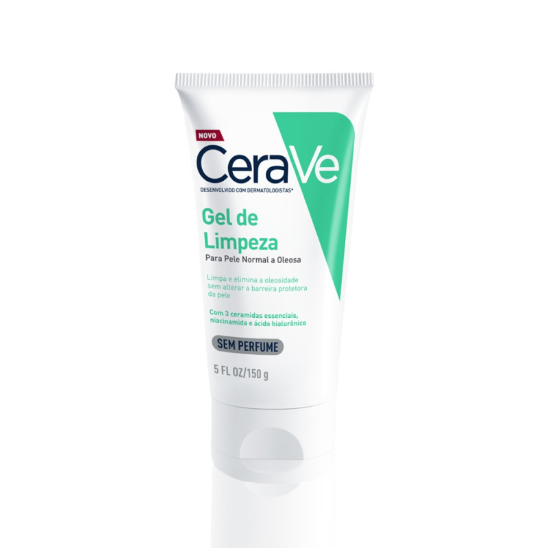 GEL DE LIMPEZA FACIAL FOAMING FACIAL CLEANSER CERAVE 150G