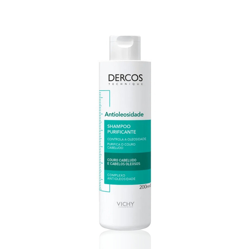 DERCOS ANTIOLEOSIDADE SHAMPOO PURIFICANTE VICHY 200ML