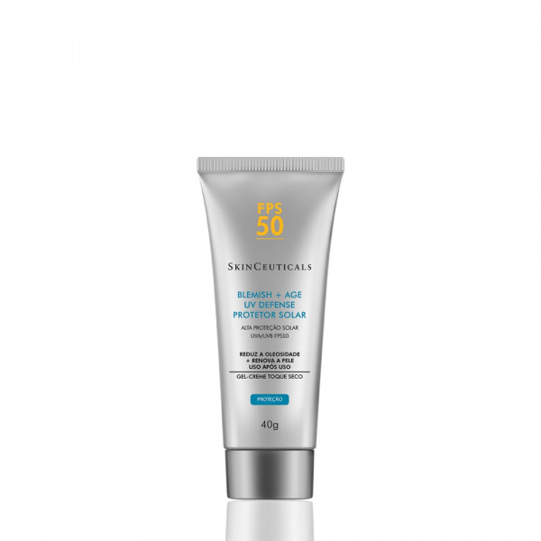 BLEMISH + AGE UV DEFENSE PROTETOR SOLAR FACIAL FPS 50 SKINCEUTICALS 40G