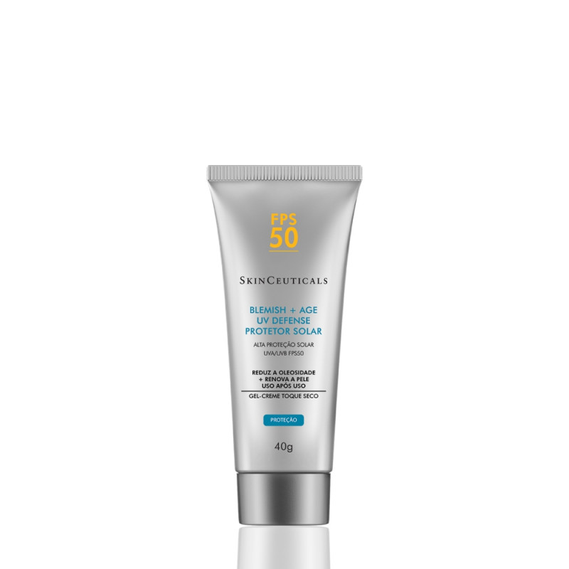 BLEMISH + AGE UV DEFENSE PROTETOR SOLAR FACIAL FPS 50 SKINCEUTICALS 40G