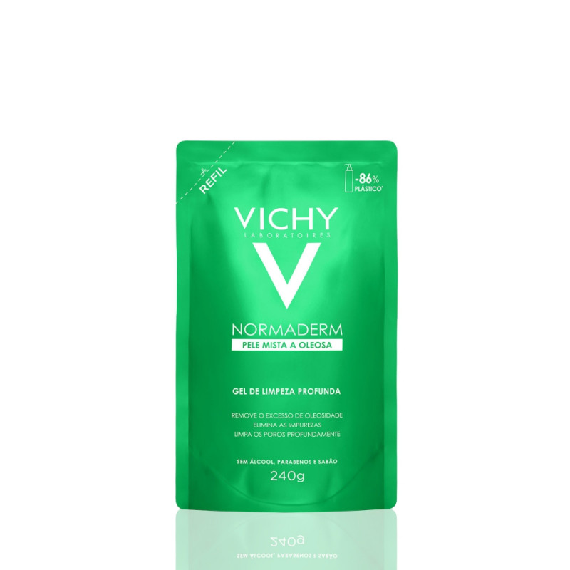 NORMADERM GEL DE LIMPEZA PROFUNDA REFIL VICHY 240G