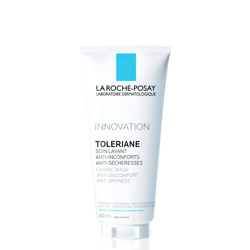 TOLERIANE CREME FACIAL DE LIMPEZA CARING WASH LA ROCHE-POSAY 200ML