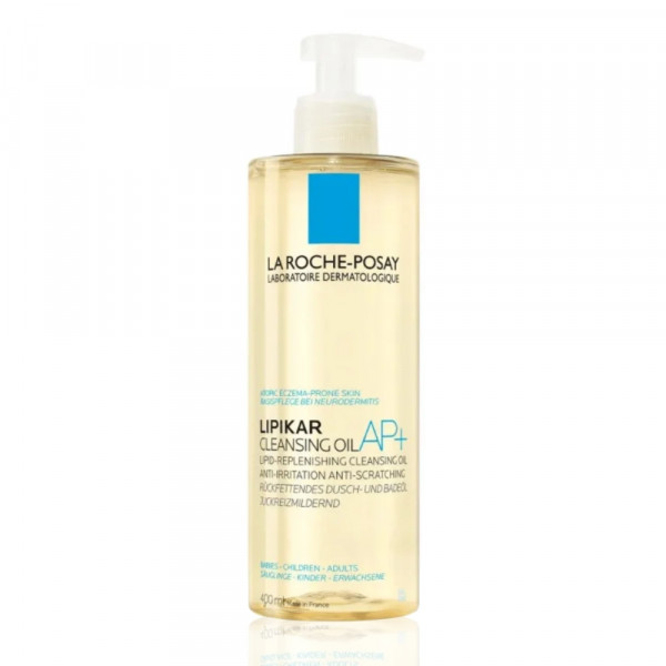 LIPIKAR CLEANSING OIL AP+ ÓLEO DE LIMPEZA HIDRATANTE E ANTI-COCEIRA LA ROCHE-POSAY 400ML